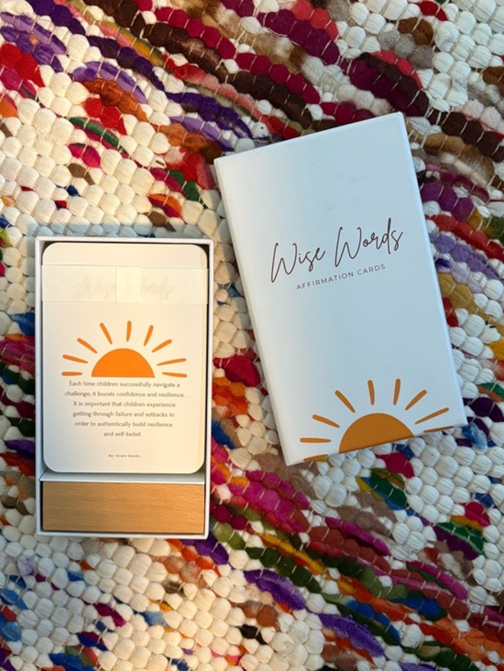 My Brain Books Wise Words Affirmation Cards